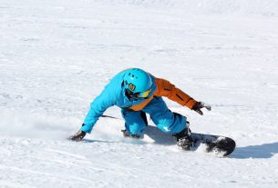snowboard téli hegyes lejtő
