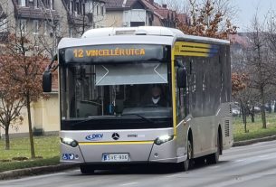 12-es busz Debrecenben