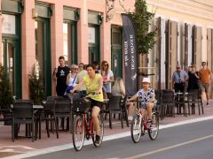 Kerékpározók Szegeden