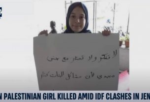 Dzsana Madzsdi Iszam Zakarna lelőtt palesztin lány