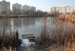 Szeged, jég, befagy, záportározó tavak, hideg, Vér-tó